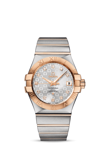 Omega Constellation Co-Axial 35 Stainless Steel / Red Gold / Silver Omega